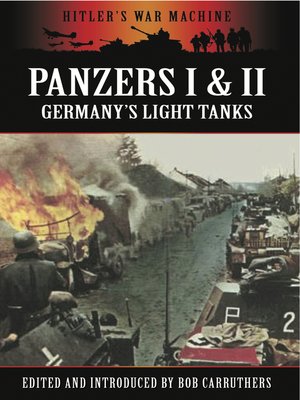 cover image of Panzers I & II